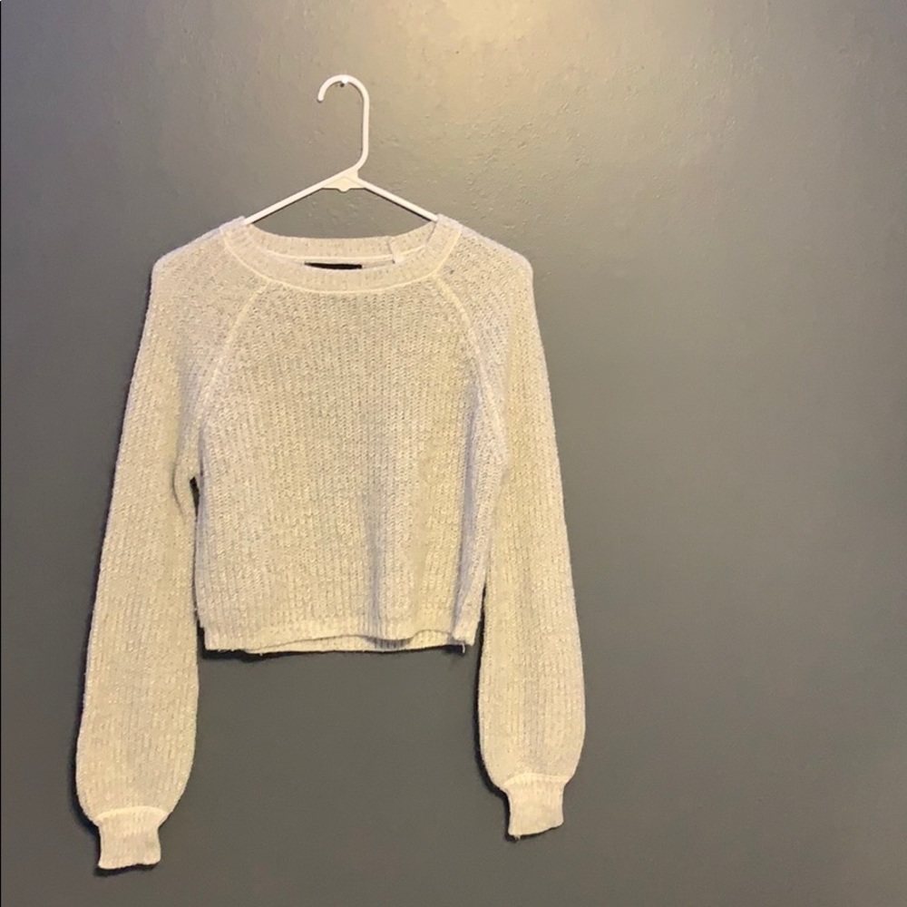 forever 21 cropped sweater